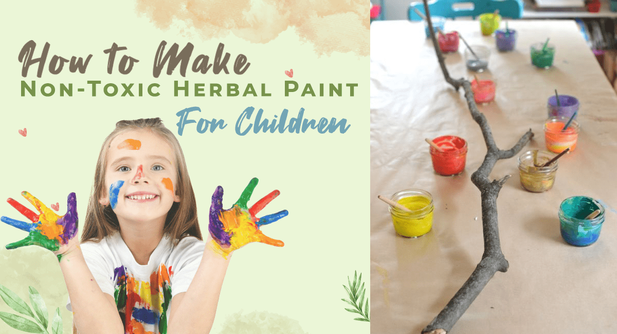 3 DIY Non-Toxic Paint for Babies & Toddlers